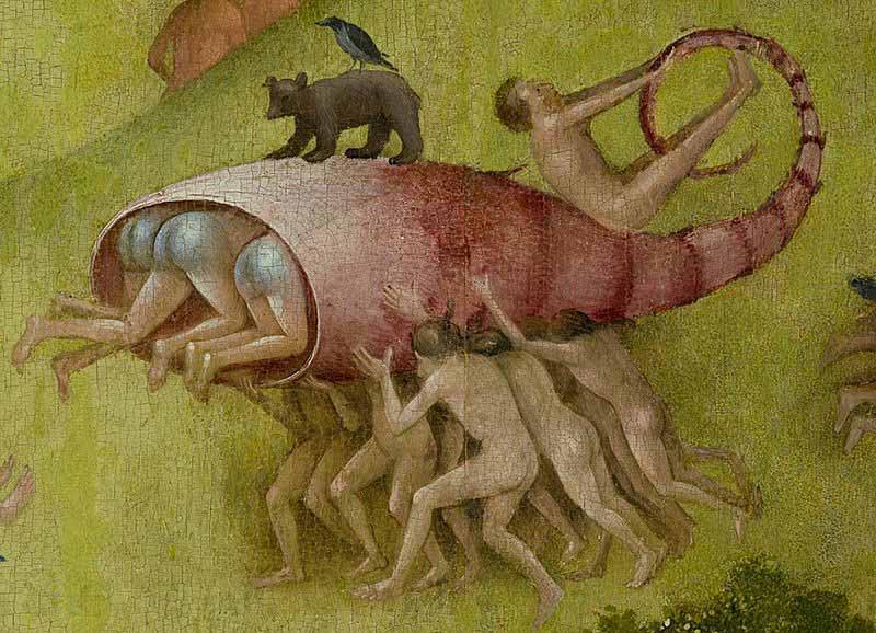 Hieronymus Bosch The Garden of Earthly Delights, central panel Norge oil painting art
